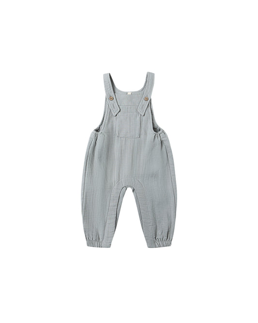 Steel Blue Baby Overalls
