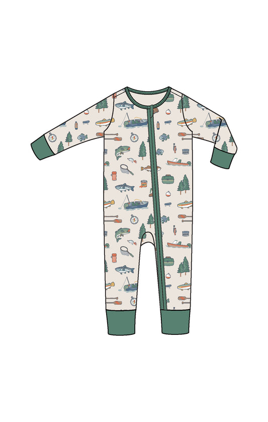 Spruce Fishing Things 2-Way Romper