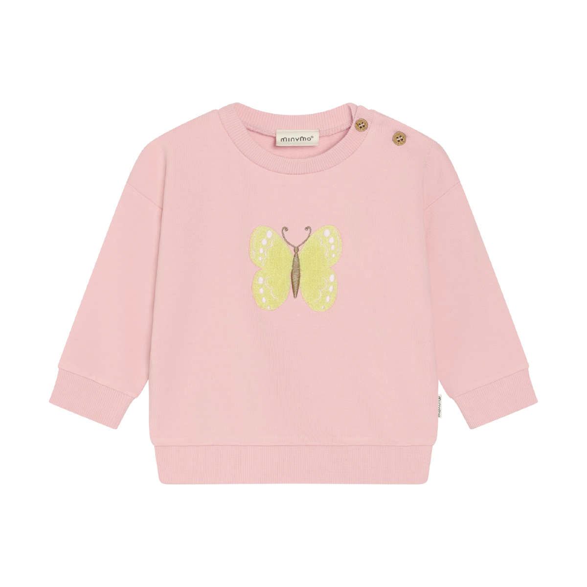 Rose Pink Butterfly Sweatshirt