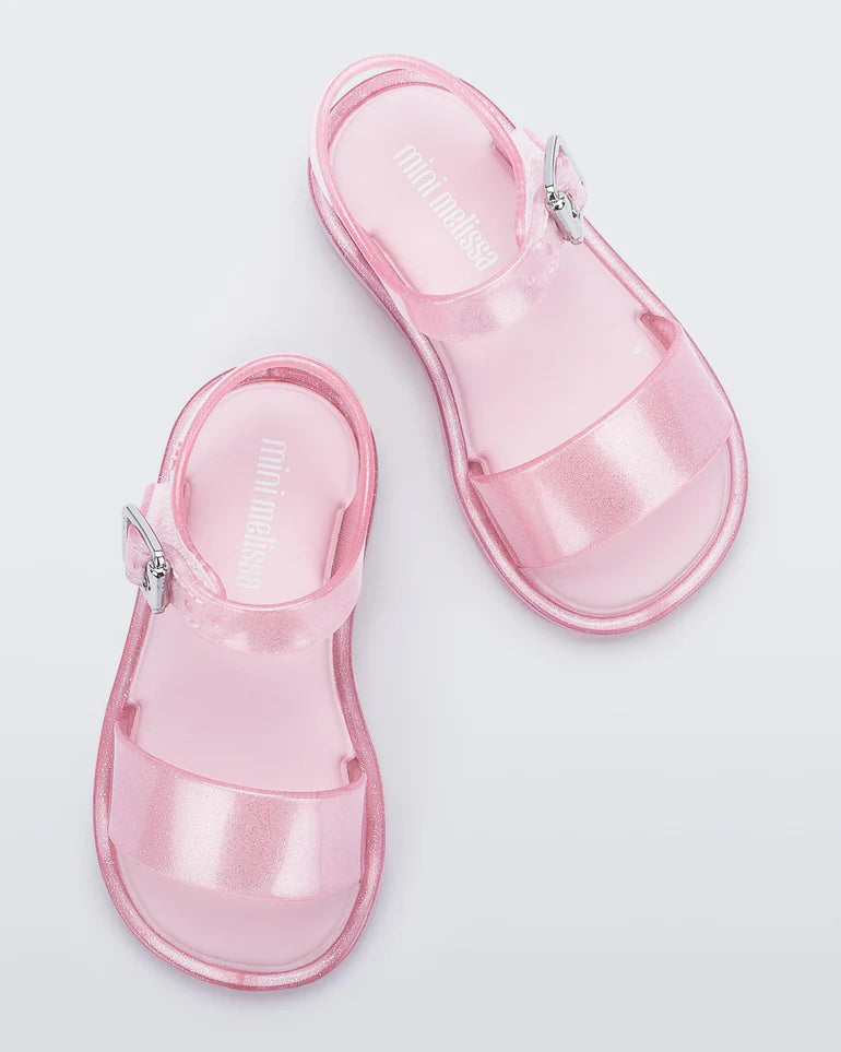 Pink Glitter Mar Sandals