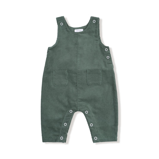 Corduroy Dark Ivy Overalls