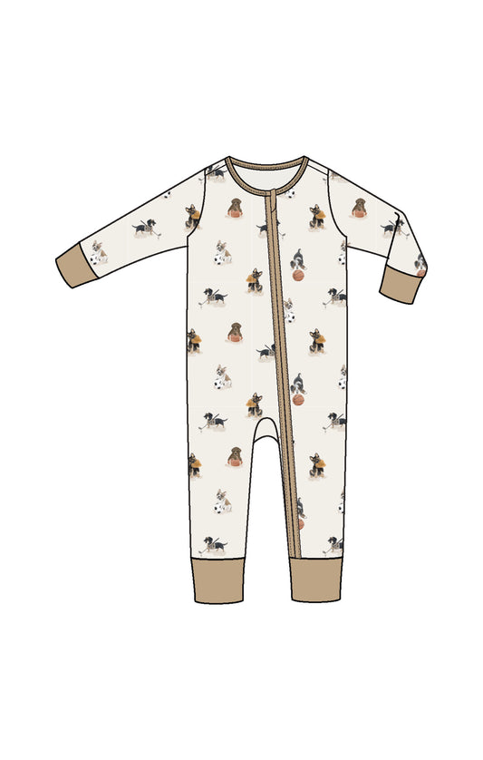 Sporty Puppies 2-Way Romper