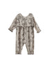 Brown Butterfly Romper