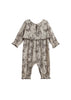 Brown Butterfly Romper