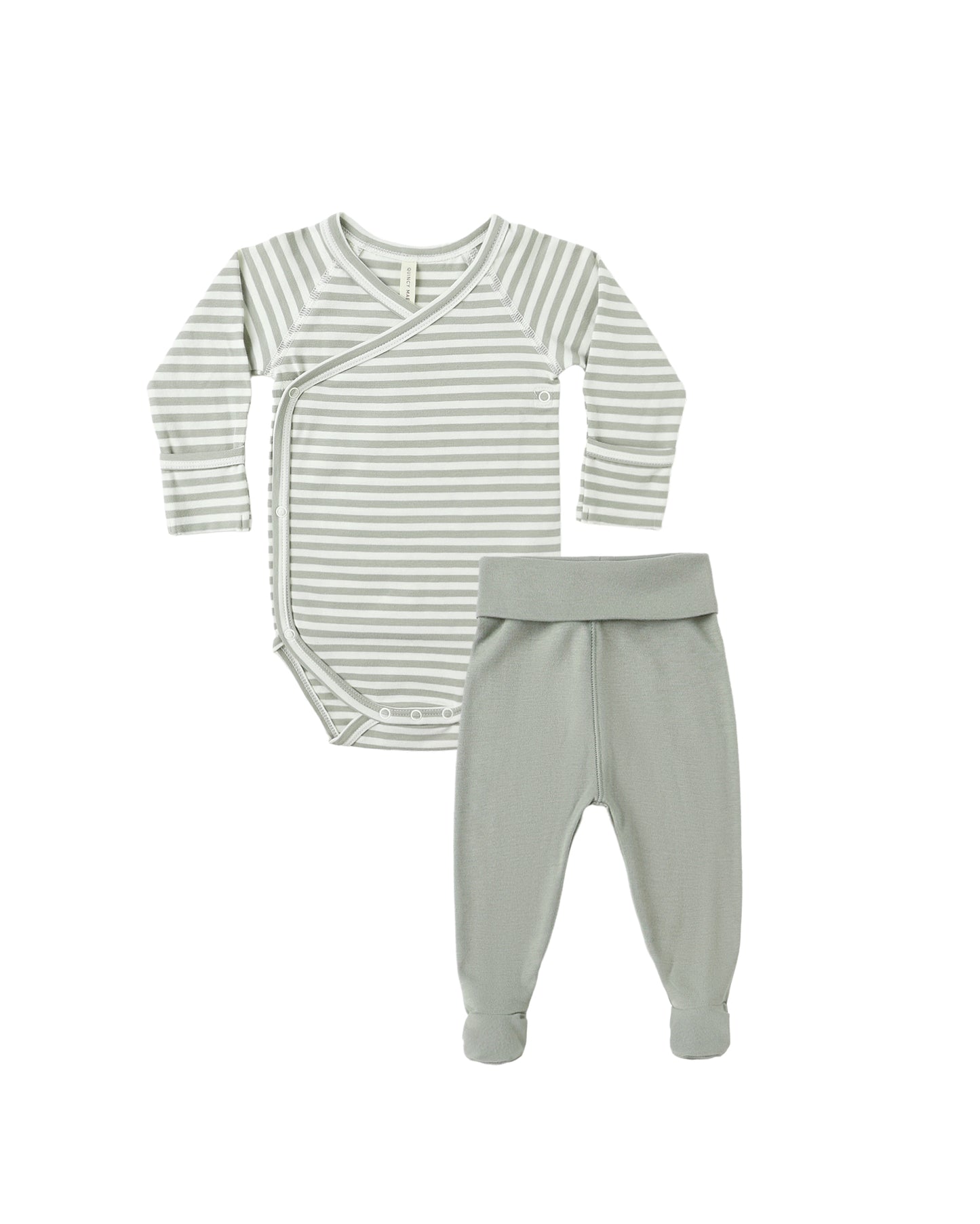 Fern Stripe Bodysuit & Pant Set