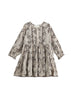 Brown Butterfly Dress