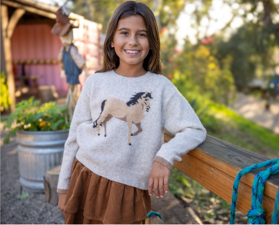 Camille Horse Sweater
