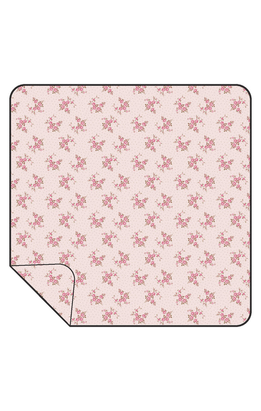 Belle Rosette Dot Swaddle Blanket