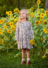 Brown Butterfly Dress