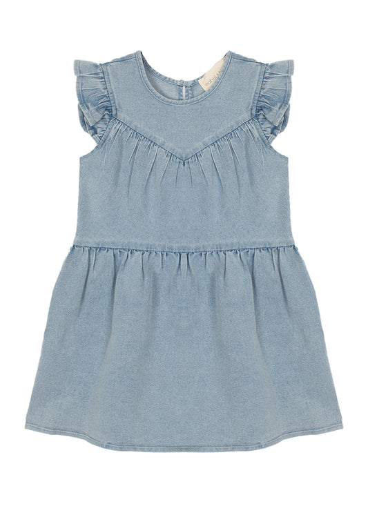 Denim Sunset Fields Dress