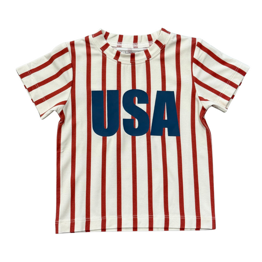 USA Red Stripe Tee