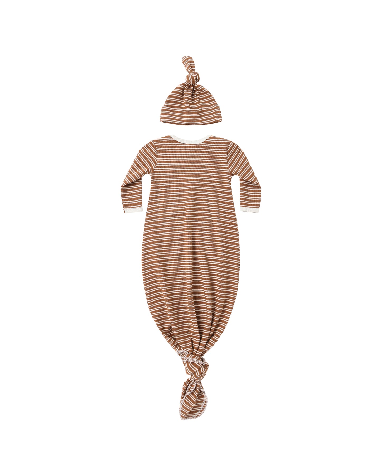 Cedar Stripe Gown & Hat