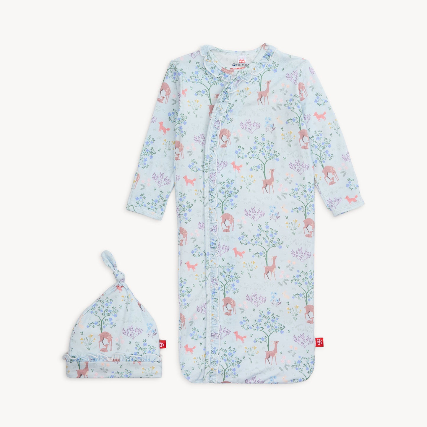 Love You Deerly Gown & Hat Set