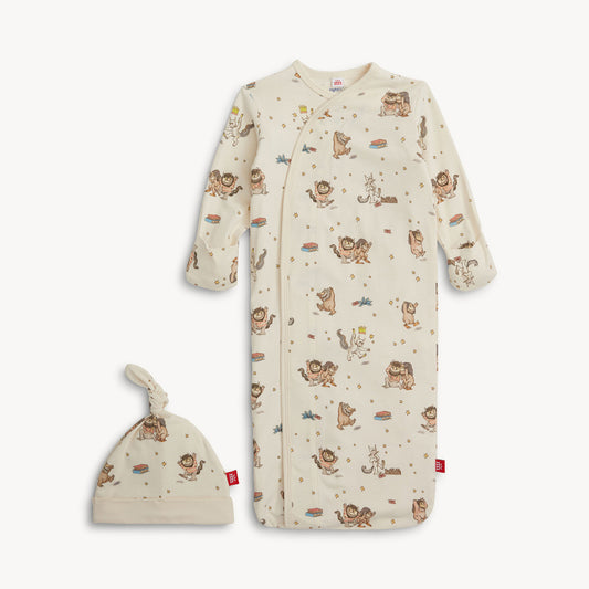 Wild Things Gown & Hat Set