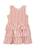 Terracotta Stripe Dress