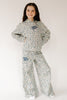 Dusty Blue Garden Hoodie