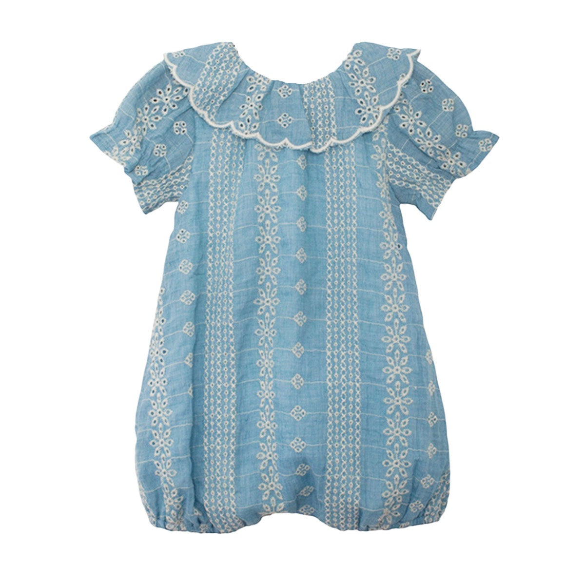 Delicate Blue Romper