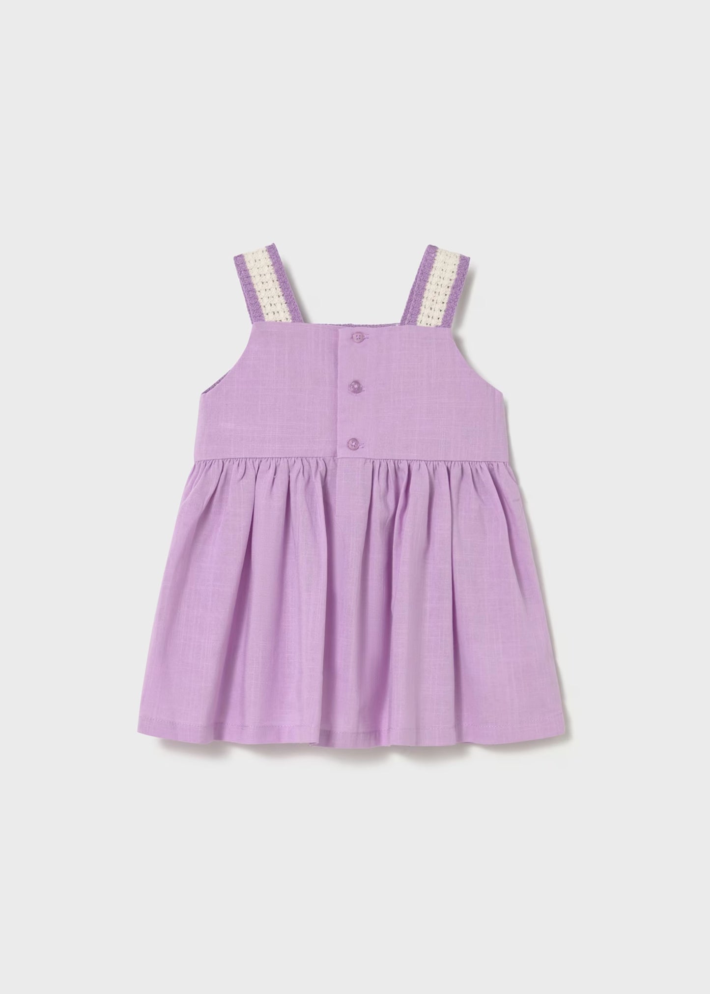 Lilac Tulip Crochet Dress