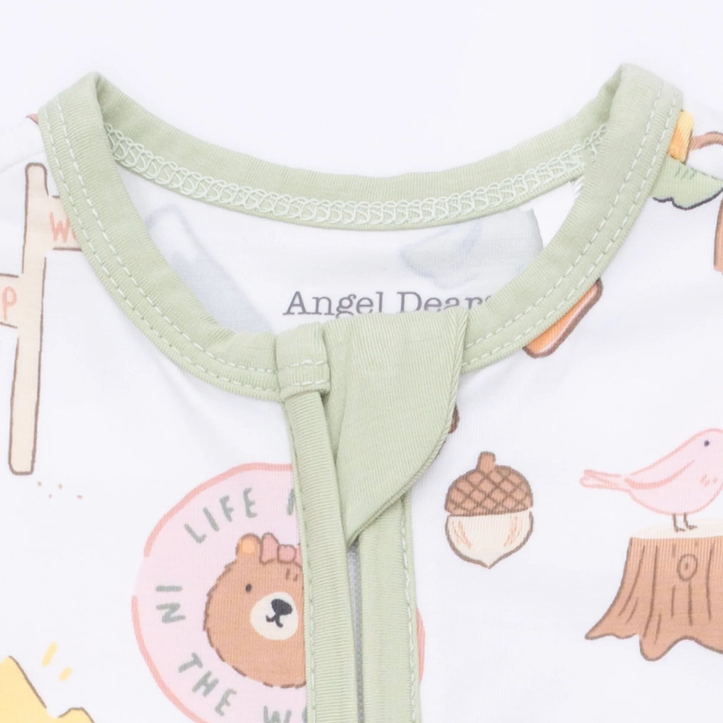 Camping Pink Flip Romper