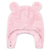 Baby Pink Furry Bear Hat