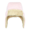 Baby Pink  Furry Fleece Trapper Hat
