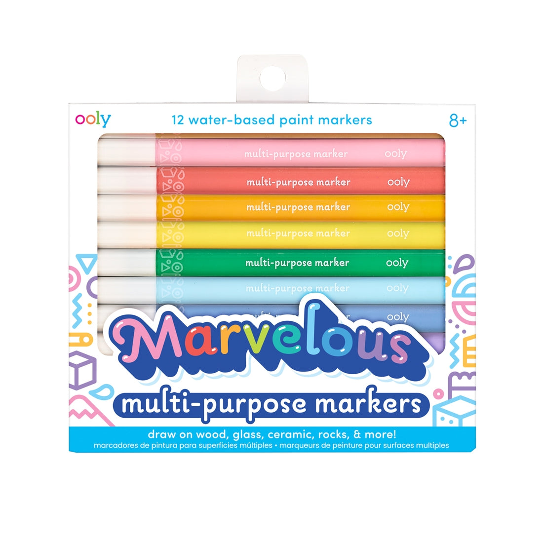 12 Marvelous Markers 196 TOYS CHILD Ooly 