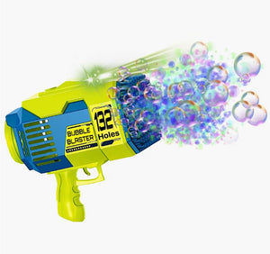 132 Hole Bubble Blaster 196 TOYS CHILD Spin Copter Green/Blue 