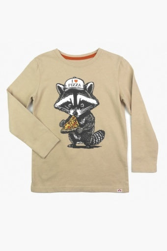 Pizza Raccoon Top