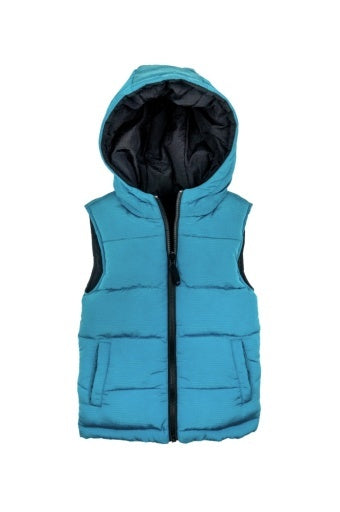 Blue Jewel Reversible Vest