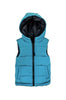 Blue Jewel Reversible Vest