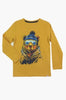 Yellow Ski Bear Top