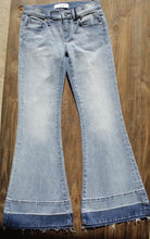 2 Tone Flare Light Blue Jeans 160 GIRLS APPAREL TWEEN 7-16 Ceros 7 