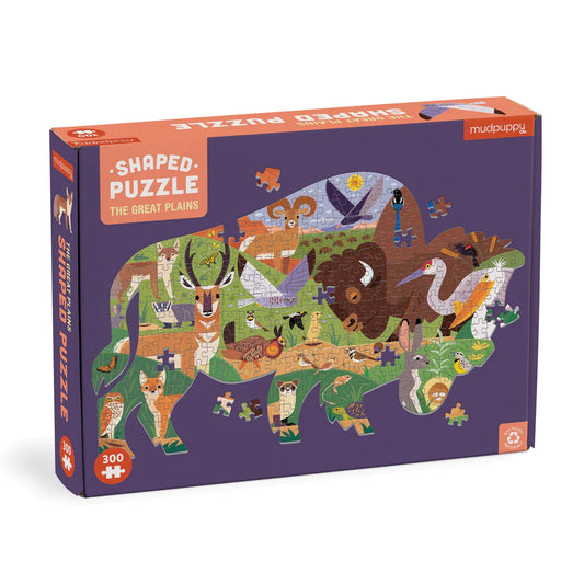 300 Piece Shaped Puzzle 196 TOYS CHILD Mudpuppy 