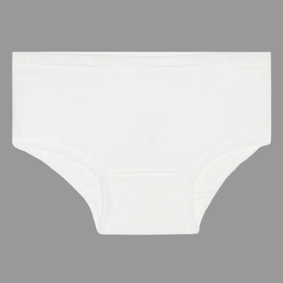 White Bamboo Underwear for Girls