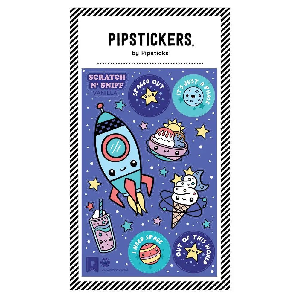Anti-Gravity Scratch 'N Sniff Sticker Sheet 196 TOYS CHILD Pipsticks 