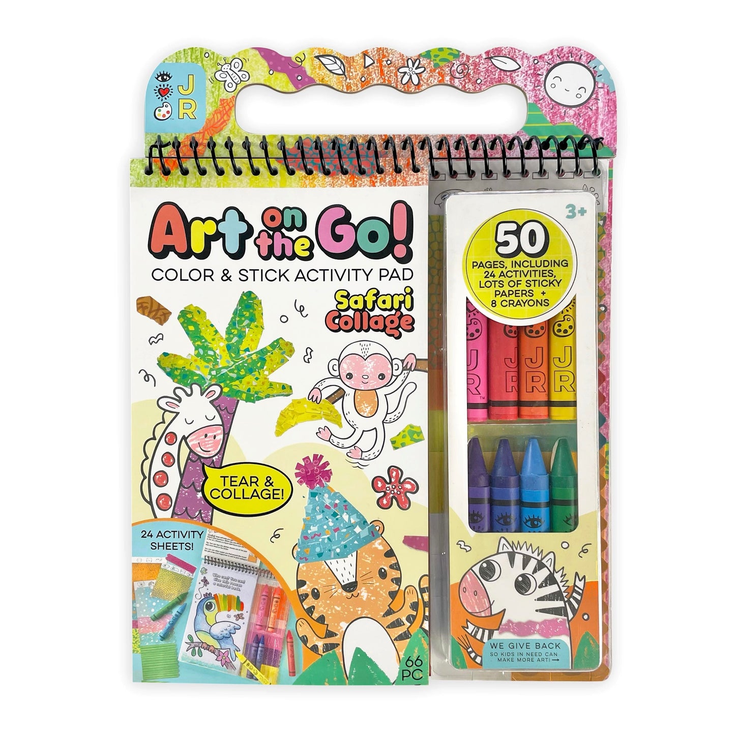 Art on the Go! Safari Collage 196 TOYS CHILD Bright Stripes 