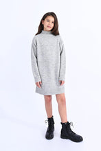 Ash Grey Turtleneck Sweater Dress 160 GIRLS APPAREL TWEEN 7-16 Molly Bracken 8 