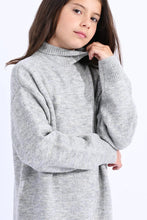 Ash Grey Turtleneck Sweater Dress 160 GIRLS APPAREL TWEEN 7-16 Molly Bracken 