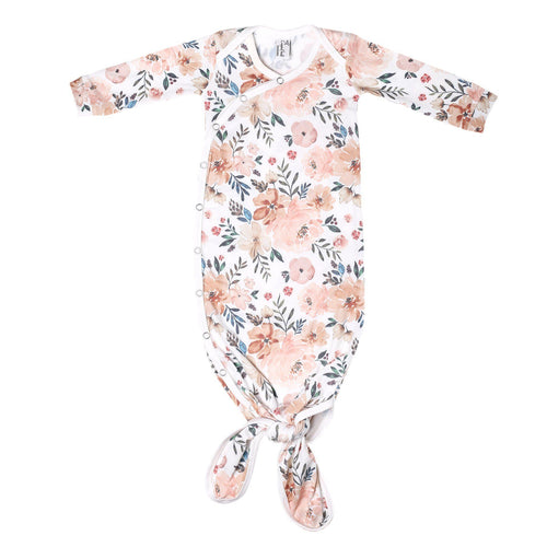 Autumn Knotted Gown 120 BABY GIRLS APPAREL Copper Pearl 