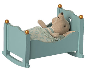 Baby Mouse Cradle-Blue 196 TOYS CHILD Maileg 