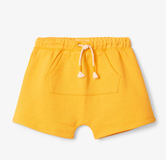 Banana Yellow Pocket Shorts 130 BABY BOYS/NEUTRAL APPAREL Hatley Kids 6-9m 