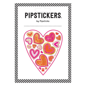 Beautiful Hearts Stickers 196 TOYS CHILD Pipsticks 