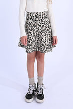 Beige Leopard Knit Skirt 160 GIRLS APPAREL TWEEN 7-16 Molly Bracken 8 