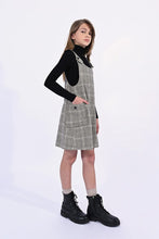 Beige Plaid Jumper Dress 160 GIRLS APPAREL TWEEN 7-16 Molly Bracken 8 
