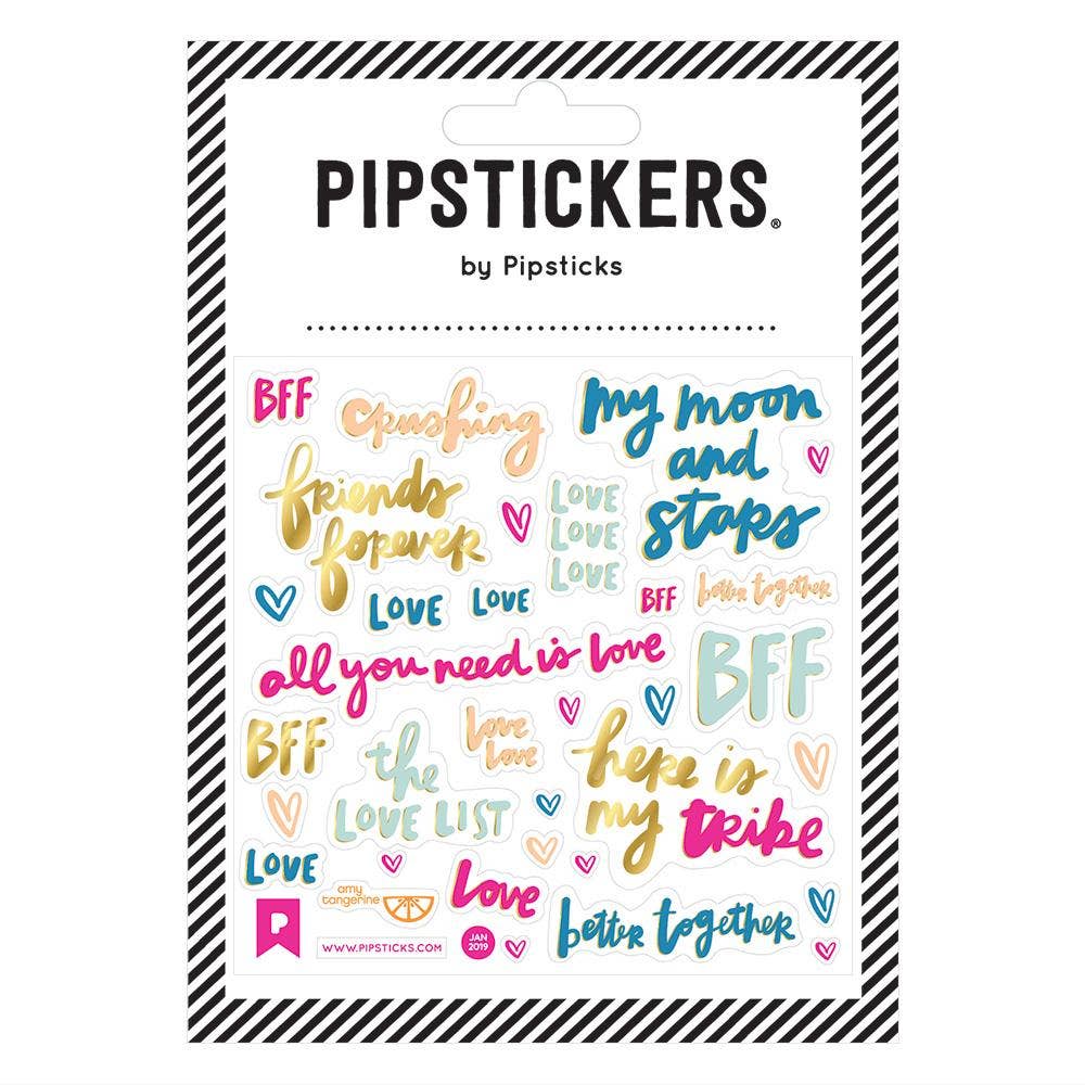 Best Friends Sticker Sheet 192 GIFT CHILD Pipsticks 