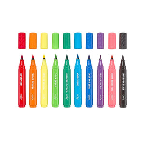 Big Bright Brush Markers 196 TOYS CHILD Ooly 