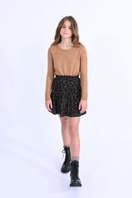 Black Jude Glitter Woven Skirt 160 GIRLS APPAREL TWEEN 7-16 Molly Bracken 