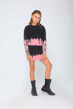 Black Pink Tie Dye Mini Skirt 160 GIRLS APPAREL TWEEN 7-16 Haven Girl 