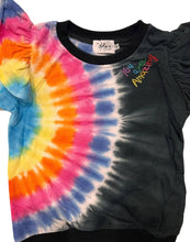 Black Rainbow Tie Dye Jogger Set 160 GIRLS APPAREL TWEEN 7-16 Lola & The Boys 
