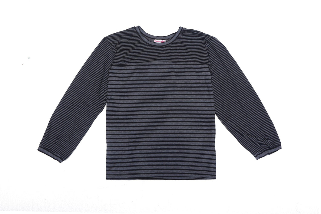 Black Stripe Tunic Top 160 GIRLS APPAREL TWEEN 7-16 Haven Girl 7 